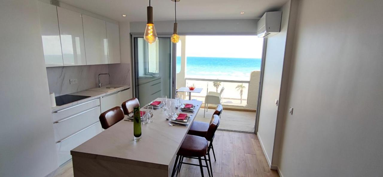 Belle Vue Mer Canet Plage Acces Piscine Couverte Et Chauffee 외부 사진