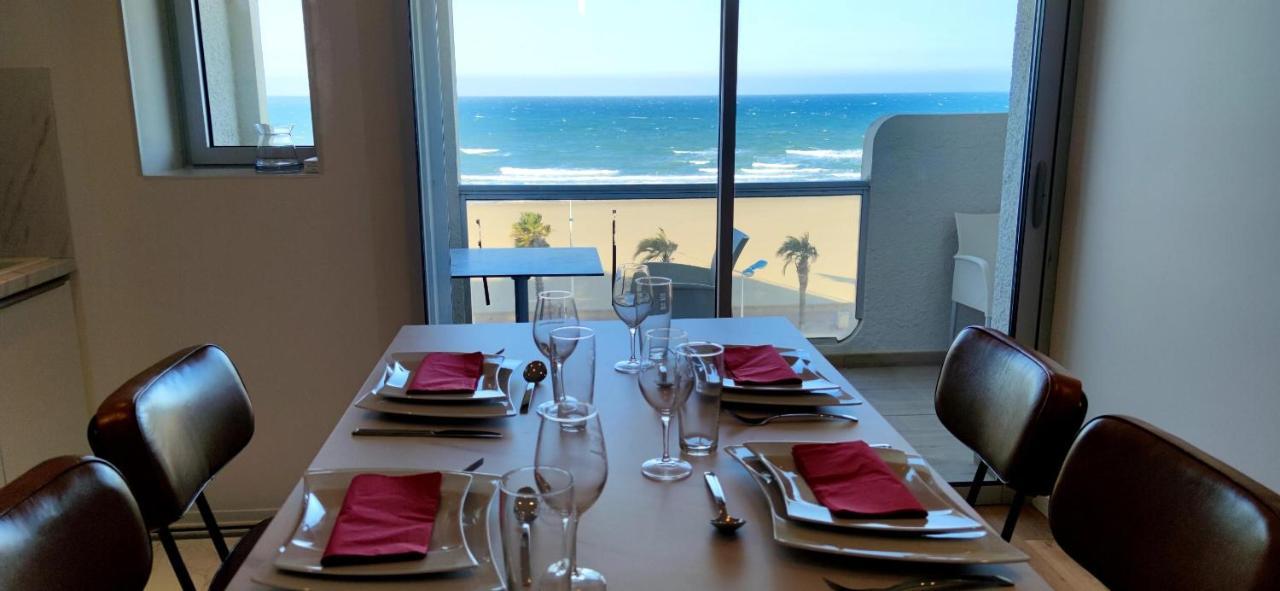 Belle Vue Mer Canet Plage Acces Piscine Couverte Et Chauffee 외부 사진