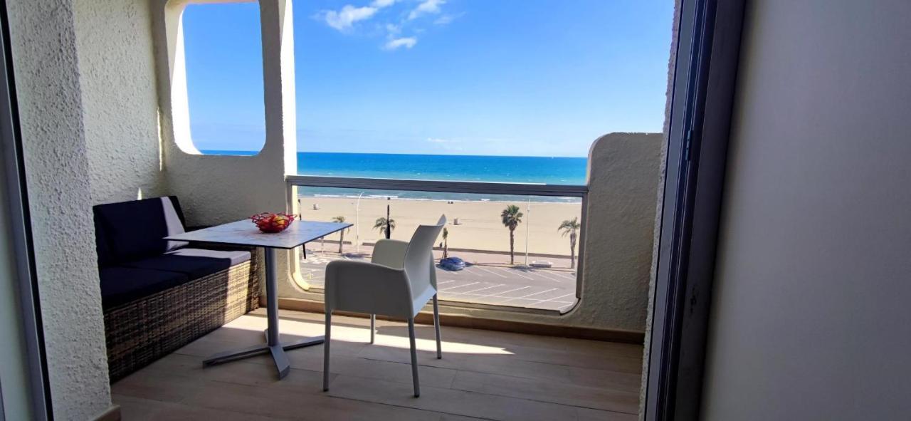 Belle Vue Mer Canet Plage Acces Piscine Couverte Et Chauffee 외부 사진